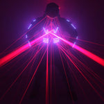 Load image into Gallery viewer, Red Laser Battle Suit LED Costumes Clothes Bar Nightclub DJ Lights Luminous Stage Dance Performance
