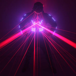 Fantasy Armor Laser Personalized Performance Cloting Nightclub Bar