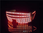 Laden Sie das Bild in den Galerie-Viewer.LED Flash Gläser 6 Beleuchtung Farben wählen Leuchten blinkende Brillen für Karneval Party Tanz Kostüm Dekoration
