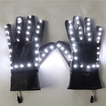 Laden Sie das Bild in den Galerie-Viewer.LED Stage Handschuhe Leuchthandschuh Für Michael Jackson Billie Jean Tanz zu Weihnachten
