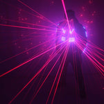تحميل الصورة في عارض المعرض ،Red Laser Battle Suit LED Costumes Clothes Bar Nightclub DJ Lights Luminous Stage Dance Performance
