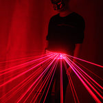 Laden Sie das Bild in den Galerie-Viewer.Roter Laser-Taillenband-Gürtel führte Gürtel für glühende Handschuhgläser Weihnachten Halloween Nachtclub EDM Festival Leistung
