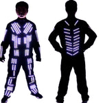 Load image into Gallery viewer, LED Robot Costume  LED Dance Performance  Luminous Clothing LED Suits for Men Women DJ Show Light Clothing

