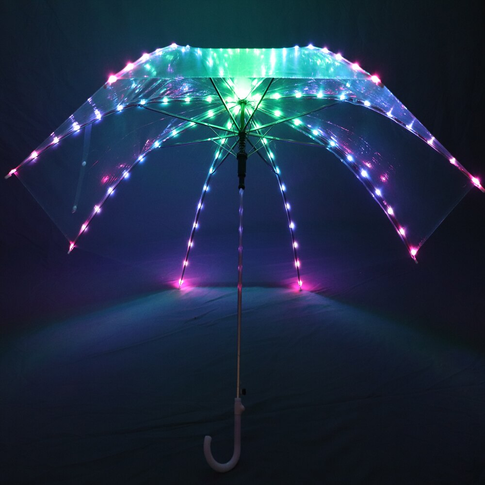 Full Color Women Belly Dance LED Light Umbrella Stage Props As Favolook Gifts Costume Accessories Dance Led 300 Modes