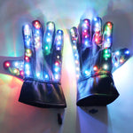 Laden Sie das Bild in den Galerie-Viewer.LED Stage Handschuhe Leuchthandschuh Für Michael Jackson Billie Jean Tanz zu Weihnachten
