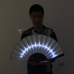 Laden Sie das Bild in den Galerie-Viewer.Full Color LED Fan Stage Performance Dancing Lights Fans Night Show Singer DJ Fluorescent Costumes Halloween Party Gifts
