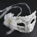 Carica l&#39;immagine nel visualizzatore di Gallery, Maschera fantasma a LED incandescente Maschera a LED lampeggiante per Halloween Maschera luminosa per feste in maschera per Halloween
