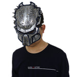 Load image into Gallery viewer, Red Laser Predator Mask Movie Theme Cosplay Glow In Dark LED Glowing Scary Mask Halloween Party Mask
