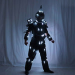 Carica l&#39;immagine nel visualizzatore di Gallery, Full Color LED Robot Suit Stage Dance Costume Tron RGB Lighted Luminous Outfit Team Wears Cosplay Dress Vest Disco
