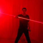 Carica l&#39;immagine nel visualizzatore di Gallery, Dual Direction Red Laser Sword for Laser Man Show Big Beam Double Headed Laser Stage Performance Props
