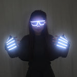 Carica l&#39;immagine nel visualizzatore di Gallery, Proiettori da palco per occhiali luminosi a LED a emissione luminosa per regalo di compleanno Puntelli da palco laser Forniture per feste
