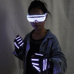 Charger l&#39;image dans la galerie, Nouveau Design LED Émettant de la Lumière de Costumes Lumineuse de LED Lunettes Gants Accessoires de Scène Pour les Enfants de Cadeau d&#39;Anniversaire
