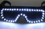 تحميل الصورة في عارض المعرض ،نظارات LED برشام نظارات حزب لوازم نادي الرقص الدعائم المرحلة الأزياء هالوين الإضاءة LED قفازات
