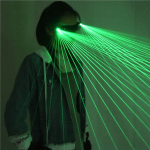 Green Laser Glasses Light Dancing Stage Show DJ Club Party Green Laserman Show Gloves Multi Beams