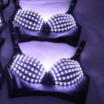 Carica l&#39;immagine nel visualizzatore di Gallery, Discoteca Clubwea Ds Costumi Discoteca Bar Clubwear Led Reggiseno Led Costume di Luce-up Reggiseno
