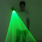 Load image into Gallery viewer, Green Laser Whirlwind Handheld Laser Cannon for DJ Dancing Club Rotating Lasers Gloves Light Pub Party Laser Show
