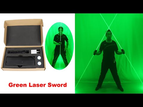 Mini Dual Direction Green Red Bule Laser Sword For Laser Man Show