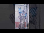 Charger et lire la vidéo dans la visionneuse de la Galerie, Sparkly Silver Sequins Femmes Combinaison Miroir Complet Leggings Prom Célébrer Tenue Performance Vêtements
